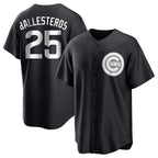 C.Cubs #25 Mois¨¦s Ballesteros Player Black Game Ddoa Stitched Jerseys