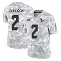 H.Texans #2 Calen Bullock Player Arctic Camo Salute To Service Limited Game Ddoa Stitched Jerseys
