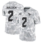 H.Texans #2 Calen Bullock Player Arctic Camo Salute To Service Limited Game Ddoa Stitched Jerseys