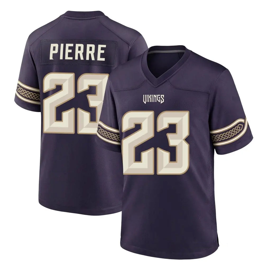 MN.Vikings #23 James Pierre Player Purple 2026 Rivalries Collection Home Game Ddoa Stitched Jerseys