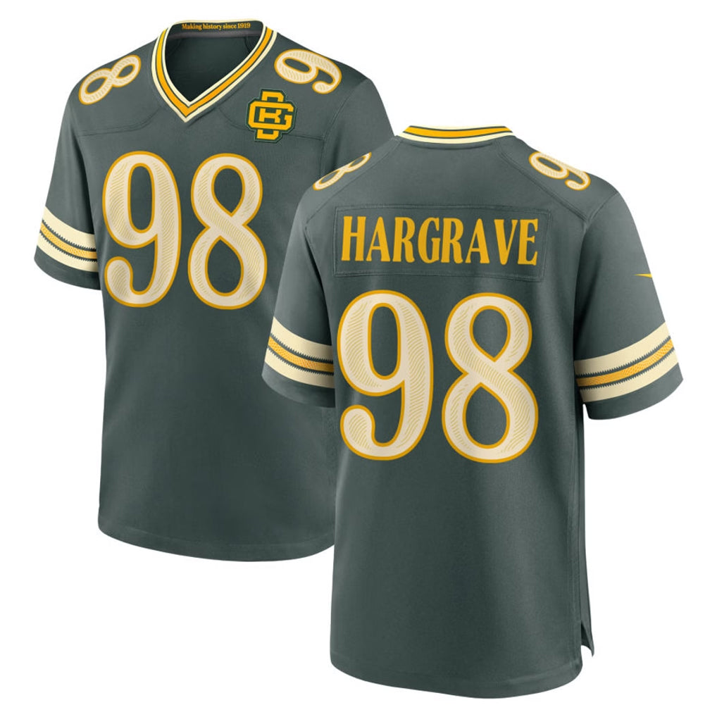 GB.Packers #98 Javon Hargrave Player Green 2026 Rivalries Collection Home Game Ddoa Stitched Jerseys