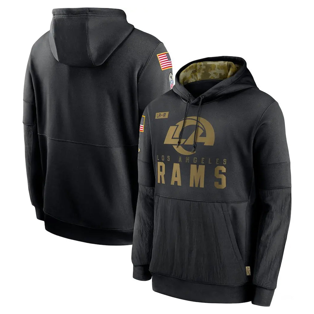 LA.Rams ## Rams Blank Player Black Salute to Service Hoodies Limited Game Ddoa Stitched Jerseys