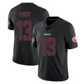 SF.49ers #13 Brock Purdy Player Black Impact Limited Home Game Ddoa Stitched Jerseys