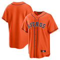 H.Astros ## Astros Blank Player Orange Home Game Ddoa Stitched Jerseys