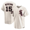 C.White Sox #15 Sean Newcomb Player Cream Cooperstown Collection Limited Home Ddoa Stitched Jerseys