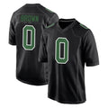 P.Eagles #0 Hollywood Brown Player Carbon Green Fashion Home Game Ddoa Stitched Jerseys