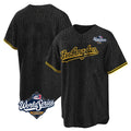 LA.Dodgers ## Dodgers Blank Player Black Gold Limited Home World Series Ddoa Stitched Jerseys
