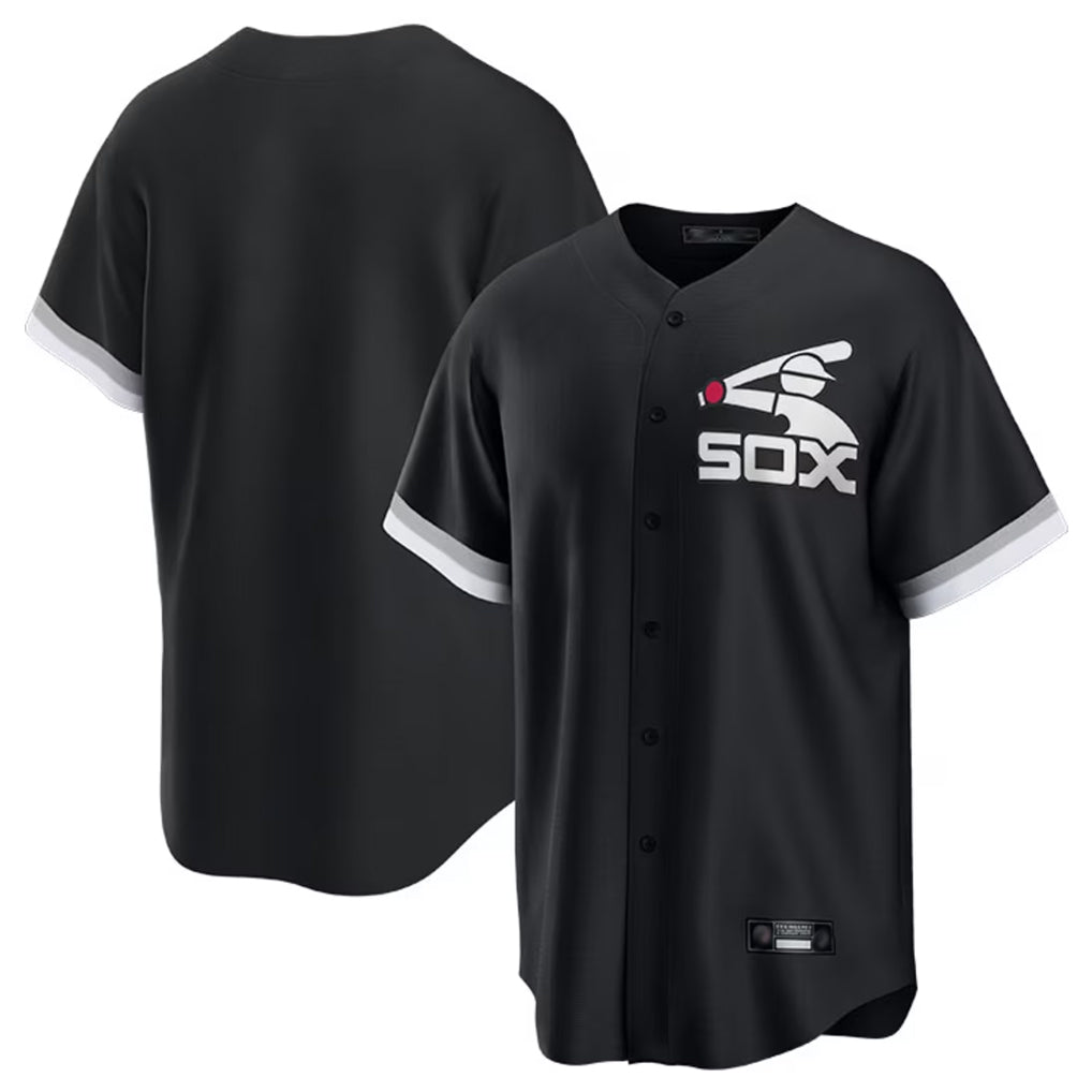 C.White Sox ## White Sox Blank Player Black Game Home Ddoa Stitched Jerseys