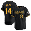 P.Pirates #14 Joey Bart Player Black Alt Home Limited Ddoa Stitched Jerseys