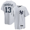 NY.Yankees #13 Jazz Chisholm Jr Player White Game Home Ddoa Stitched Jerseys