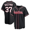 C.Guardians #37 Travis Bazzana Player Black Fashion Out Home Game Ddoa Stitched Jerseys
