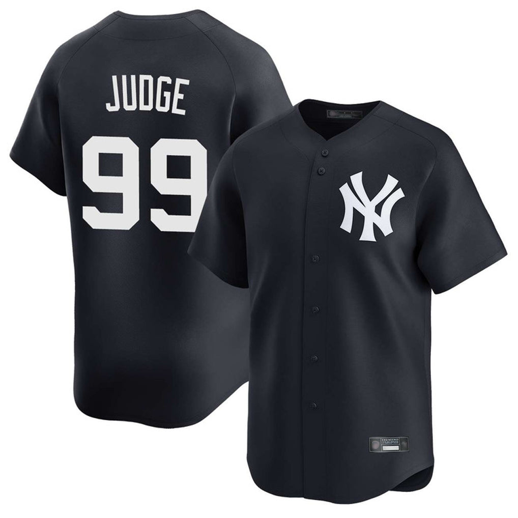 NY.Yankees #99 Aaron Judge Player Navy Limited Game Ddoa Stitched Jerseys