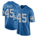 D.Lions #45 Devin White Player Blue Vapor Untouchable Throwback Game Ddoa Stitched Jerseys