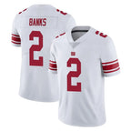 NY.Giants #2 Deonte Banks Player White Limited Vapor Untouchable Home Game Ddoa Stitched Jerseys