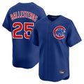 C.Cubs #25 Mois¨¦s Ballesteros Player Royal Limited Home Ddoa Stitched Jerseys
