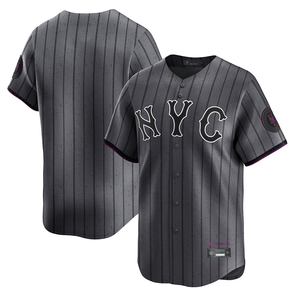 NY.Mets ## Mets Blank Player Gray City Connect Limited Ddoa Stitched Jerseys