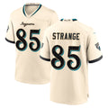 J.Jaguars #85 Brenton Strange Player Natural 2026 Rivalries Collection Game Ddoa Stitched Jerseys