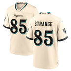 J.Jaguars #85 Brenton Strange Player Natural 2026 Rivalries Collection Game Ddoa Stitched Jerseys