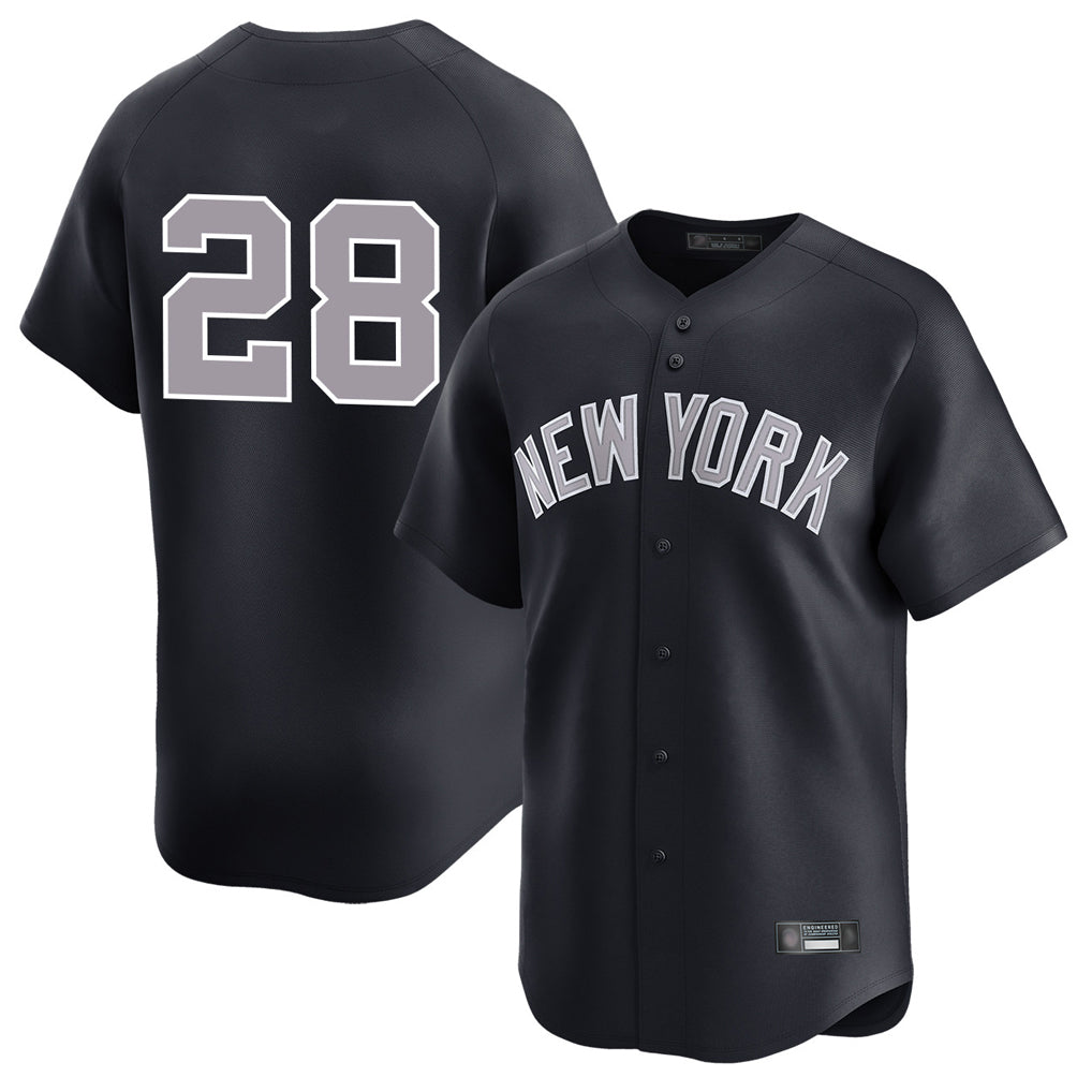 NY.Yankees #28 Austin Wells Player Navy Limited Ddoa Stitched Jerseys