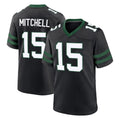 NY.Jets #15 Adonai Mitchell Player Black Legacy Home Game Ddoa Stitched Jerseys