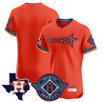 H.Astros ## Astros Blank Player Orange City Connect Texas Patch Vapor Premier Limited Elite Home Ddoa Stitched Jerseys