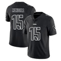LV.Raiders #15 Fernando Mendoza Player Black Limited Black Impact Home Game Ddoa Stitched Jerseys