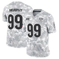 C.Bengals #99 Myles Murphy Player Arctic Camo Salute to Service Limited Ddoa Stitched Jerseys