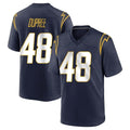 LA.Chargers #48 Bud Dupree Player Navy Home Game Ddoa Stitched Jerseys