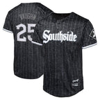 C.White Sox #25 Andrew Vaughn Player Black City Connect Home Game Ddoa Stitched Jerseys