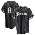 C.White Sox #8 Kyle Teel Player Black City Connect Home Game Ddoa Stitched Jerseys