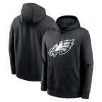 P.Eagles ## Eagles Blank Player Black LOGO Pullover Hoodies Home Game Ddoa Stitched Jerseys