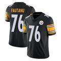 P.Steelers #76 Troy Fautanu Player Black Limited Vapor Untouchable Home Game Ddoa Stitched Jerseys