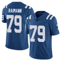 IN.Colts #79 Bernhard Raimann Player Royal Limited Vapor Untouchable Home Game Ddoa Stitched Jerseys