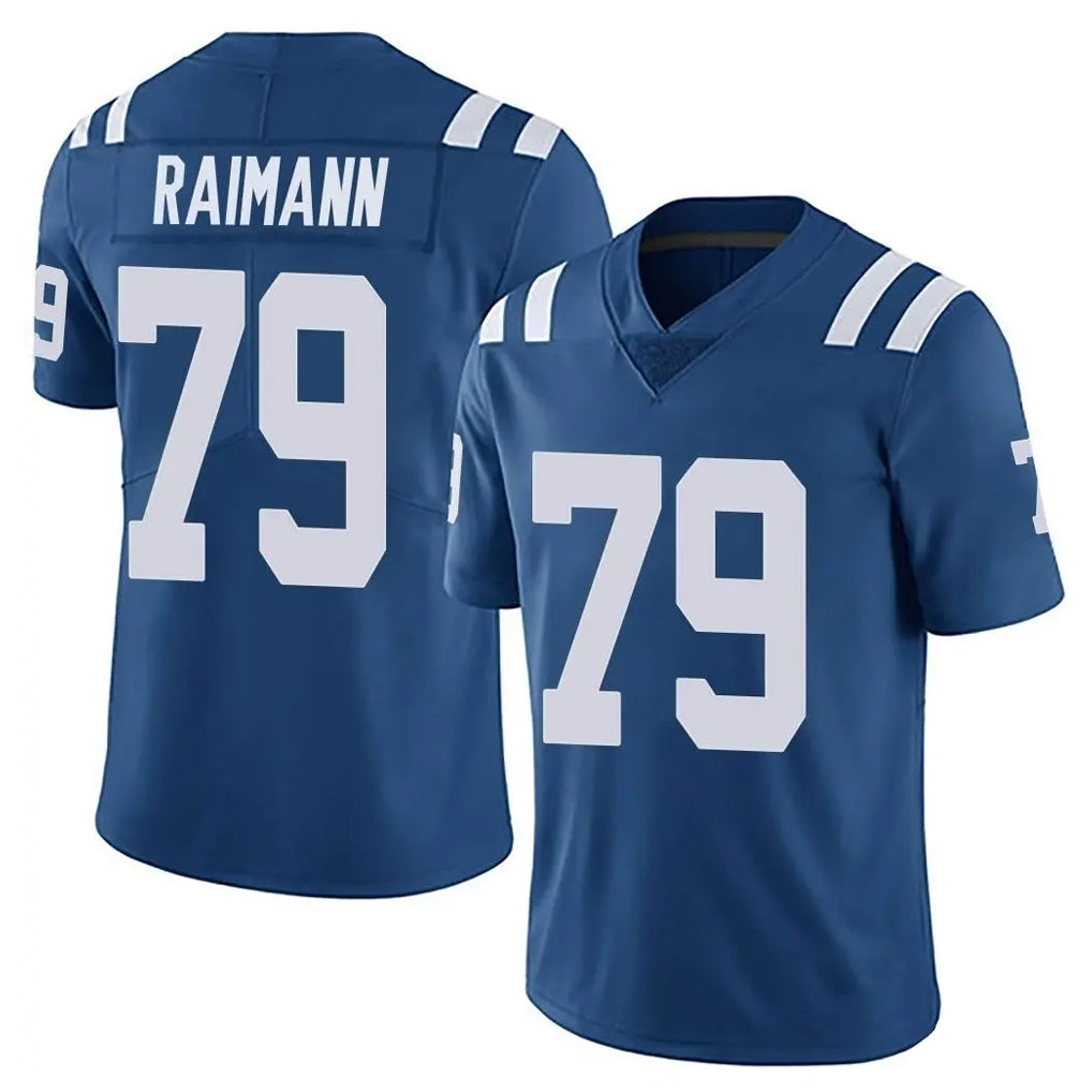 IN.Colts #79 Bernhard Raimann Player Royal Limited Vapor Untouchable Home Game Ddoa Stitched Jerseys