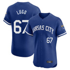 KC.Royals #67 Seth Lugo Player Royal Limited Elite Home Game Ddoa Stitched Jerseys