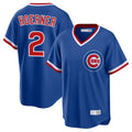C.Cubs #2 Nico Hoerner Player Royal T-shirt Cooperstown Collection Limited Ddoa Stitched Jerseys