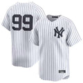 NY.Yankees #99 Aaron Judge Player White Limited Home Ddoa Stitched Jerseys