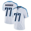 T.Titans #77 Peter Skoronski Player White Limited Vapor Untouchable Home Game Ddoa Stitched Jerseys