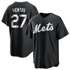 NY.Mets #27 Mark Vientos Player Black Home Game Ddoa Stitched Jerseys