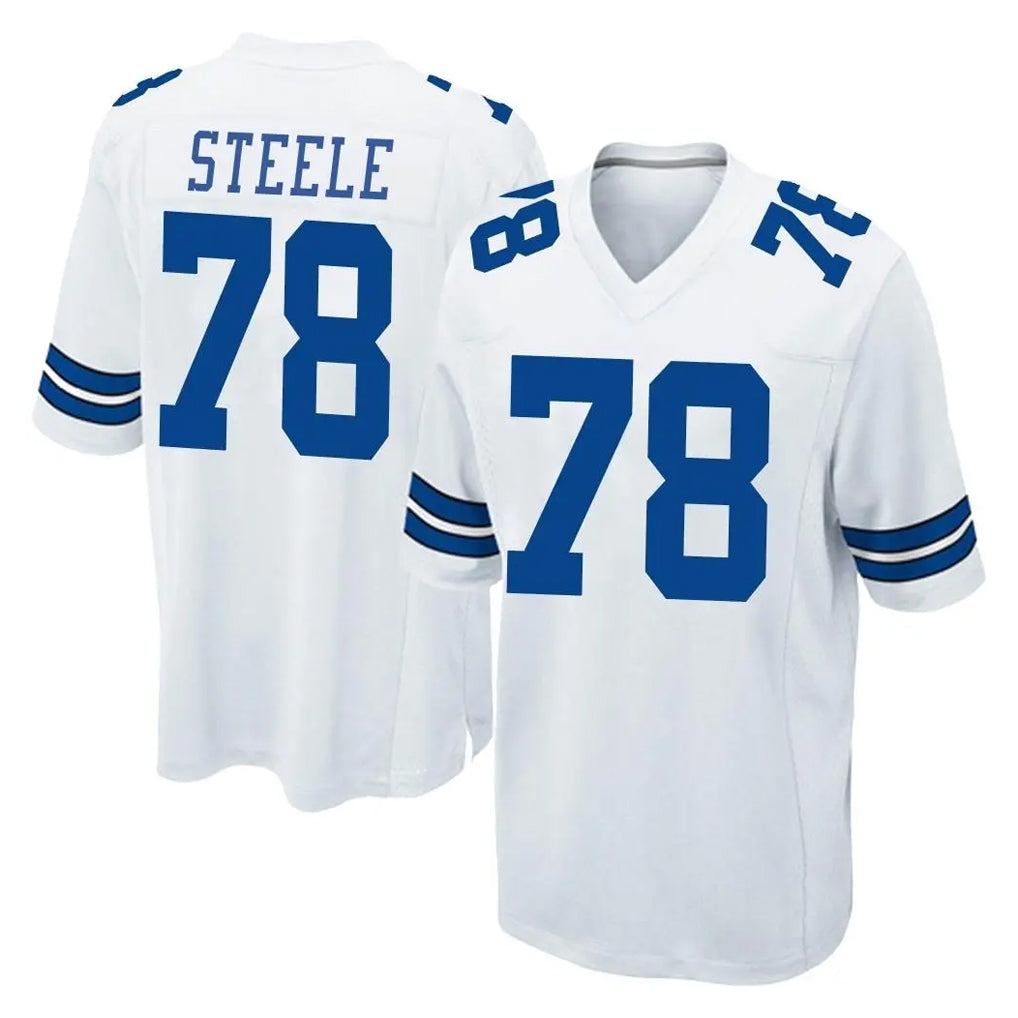 D.Cowboys #78 Terence Steele Player White Home Game Ddoa Stitched Jerseys