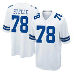 D.Cowboys #78 Terence Steele Player White Home Game Ddoa Stitched Jerseys
