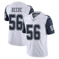 D.Cowboys #56 Cooper Beebe Player White-Navy Limited Color Rush Vapor Untouchable Home Game Ddoa Stitched Jerseys