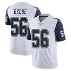 D.Cowboys #56 Cooper Beebe Player White-Navy Limited Color Rush Vapor Untouchable Home Game Ddoa Stitched Jerseys