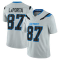 D.Lions #87 Sam LaPorta Player Silver Limited 2026 Rivalries Collection Home Game Ddoa Stitched Jerseys
