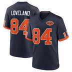 C.Bears #84 Colston Loveland Player Navy 2026 Rivalries Collection Home Game Ddoa Stitched Jerseys
