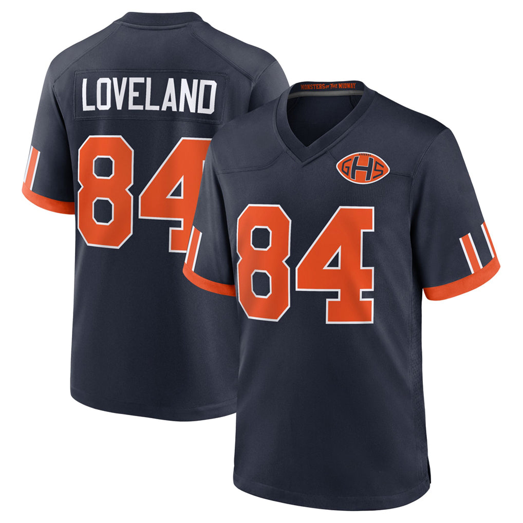 C.Bears #84 Colston Loveland Player Navy 2026 Rivalries Collection Home Game Ddoa Stitched Jerseys
