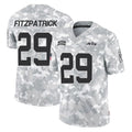 NY.Jets #29 Minkah Fitzpatrick Player Arctic Camo Salute to Service Limited Game Ddoa Stitched Jerseys
