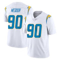 LA.Chargers #90 Akheem Mesidor Player White Limited Vapor Untouchable Home Game Stitched Jerseys