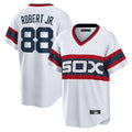 C.White Sox #88 Luis Robert Jr Player White T-shirt Home Game Ddoa Stitched Jerseys