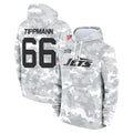 NY.Jets #66 Joe Tippmann Player Arctic Camo Salute to Service Pullover Hoodies Limited Game Ddoa Stitched Jerseys